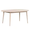 Ovaler Esstisch verlängerbar im Skandi Design - Fleppos^Wohnen Clearance