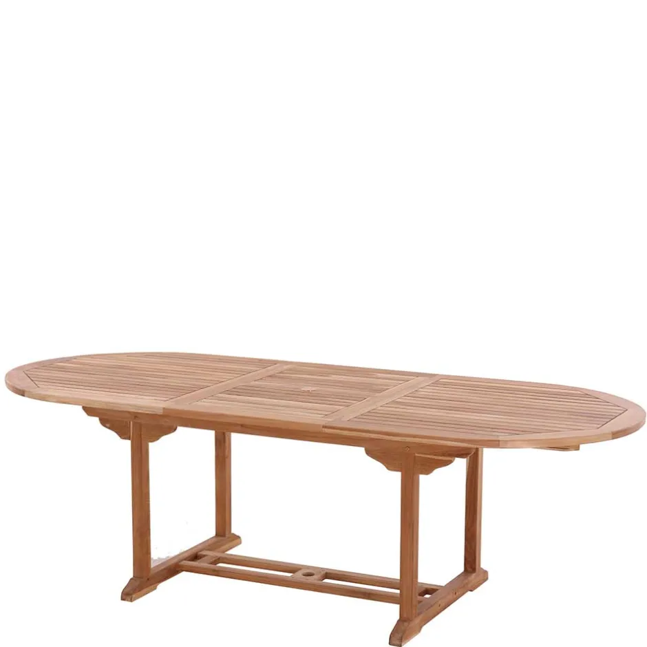 Ovaler Gartentisch verlängerbar - Klahuma I^Wohnen