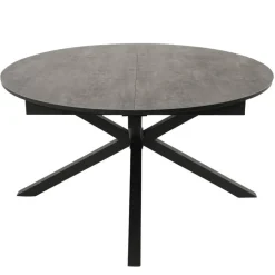 Wohnen Ovaler Outdoor Ausziehtisch mit Spider Gestell - Petrol