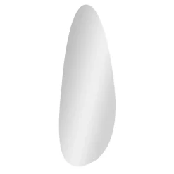 Wohnen Ovaler Wandspiegel ohne Rahmen - Lantikia