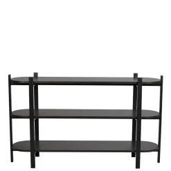 Wohnen Ovales Standregal im Skandi Design - Pamban