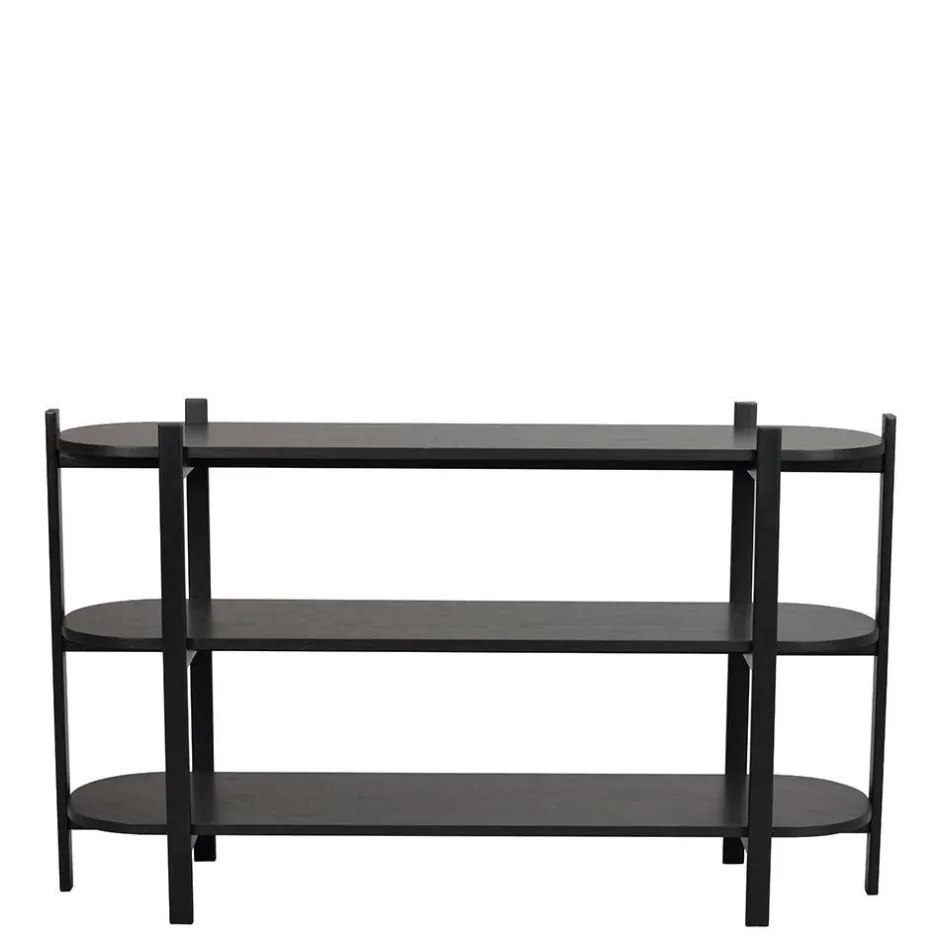 Wohnen Ovales Standregal im Skandi Design - Pamban