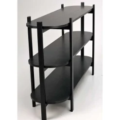 Wohnen Ovales Standregal im Skandi Design - Pamban