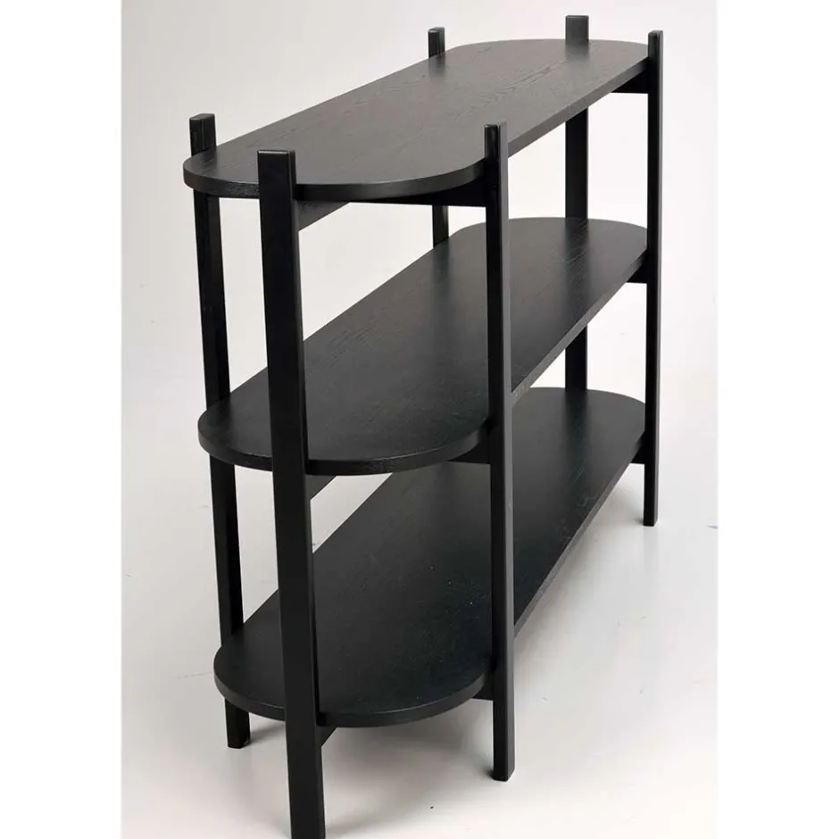 Wohnen Ovales Standregal im Skandi Design - Pamban