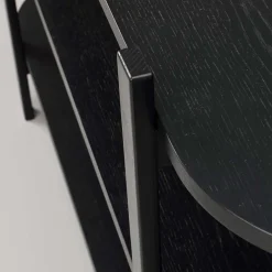 Wohnen Ovales Standregal im Skandi Design - Pamban