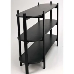 Wohnen Ovales Standregal im Skandi Design - Pamban