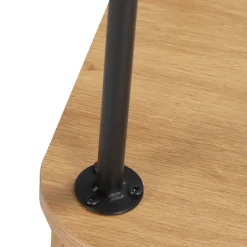 Ovales TV-Board mit Schiebetüren - Barnetta^Wohnen Clearance