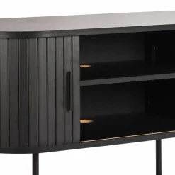 Ovales TV-Lowboard mit Schiebetüren - Lurymav^Wohnen Best