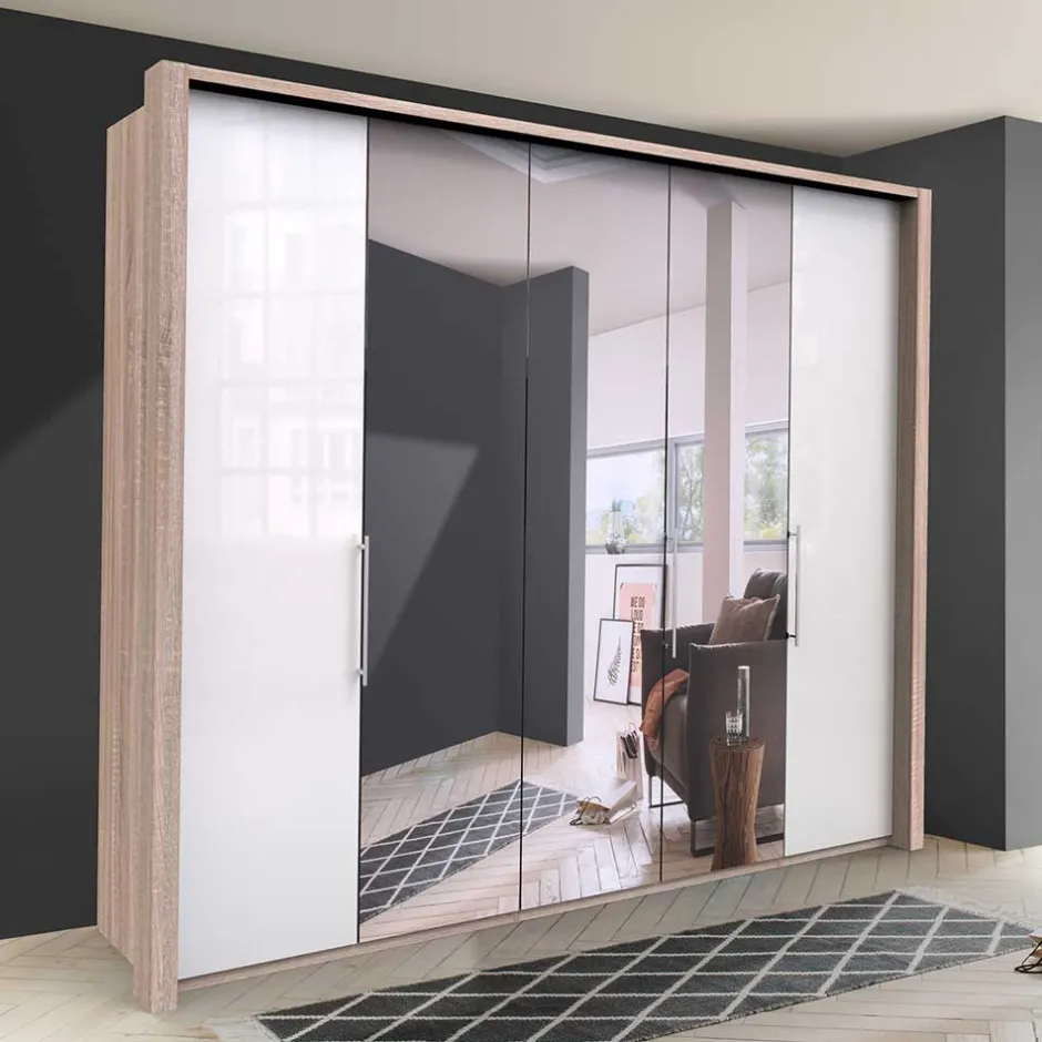 Panorama Kleiderschrank 3 türig - Bosays^Wohnen Outlet