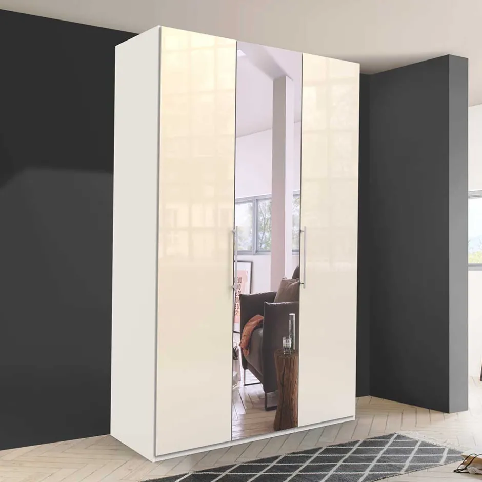 Panorama Kleiderschrank mit Spiegeltür - Zidarie^Wohnen Online