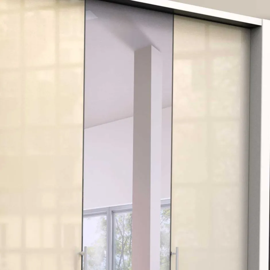 Panorama Kleiderschrank mit Spiegeltür - Zidarie^Wohnen Online