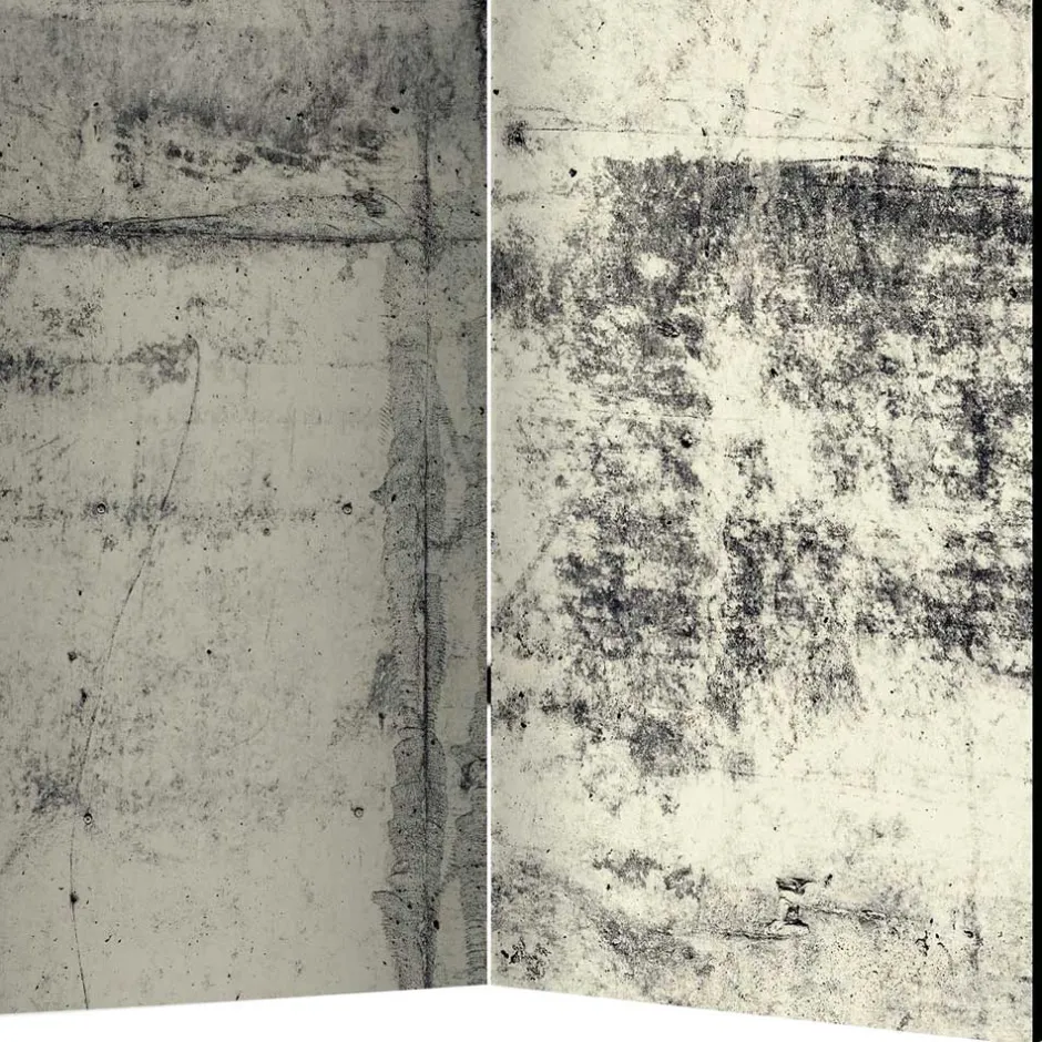 Paravent bedruckt in Betonoptik - Whites^Wohnen Sale