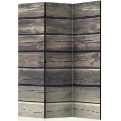 Paravent in Bretter Wand Optik - Cremo^Wohnen Discount