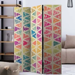 Paravent in Bunt bedruckt - Exeta^Wohnen Clearance