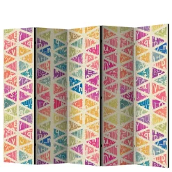 Paravent in Bunt bedruckt - Exeta^Wohnen Clearance