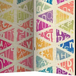 Paravent in Bunt bedruckt - Exeta^Wohnen Clearance