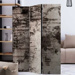 Paravent in Dunkelgrau Hellgrau - Batar^Wohnen