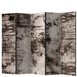 Paravent in Dunkelgrau Hellgrau - Batar^Wohnen