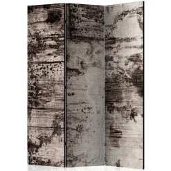 Paravent in Dunkelgrau Hellgrau - Batar^Wohnen