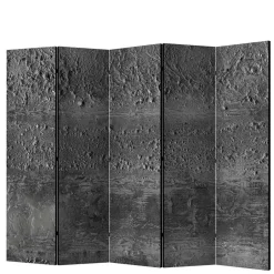 Wohnen Paravent in Dunkelgrau Stein Struktur Optik - Tulaterri