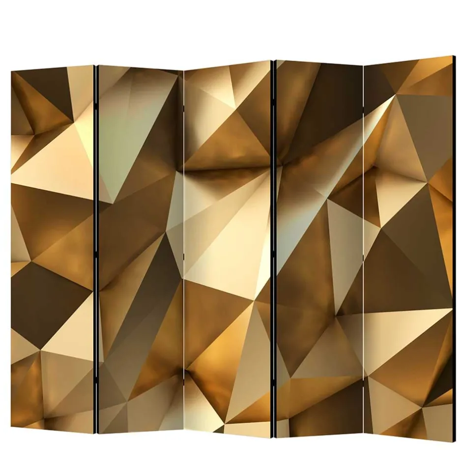Paravent in Goldfarben & Braun - Austral^Wohnen Online