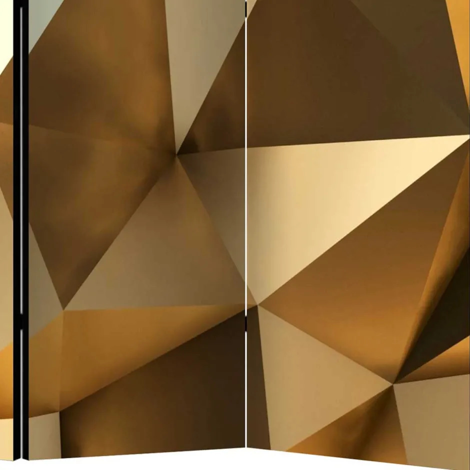 Paravent in Goldfarben & Braun - Austral^Wohnen Online