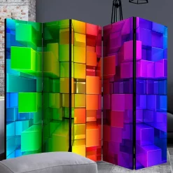 Paravent in knalligen Farben - Presto^Wohnen Outlet