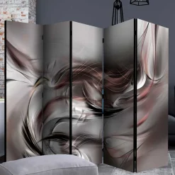 Wohnen Paravent mit abstraktem Druckmotiv - Lajuna
