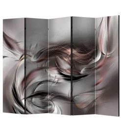 Wohnen Paravent mit abstraktem Druckmotiv - Lajuna