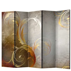 Paravent mit abstraktem Schrift Motiv - Ray^Wohnen Online