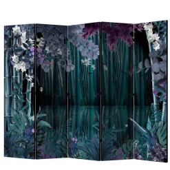 Wohnen Paravent mit Bambus & Pflanzen Motiv - Kariono