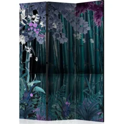 Wohnen Paravent mit Bambus & Pflanzen Motiv - Kariono