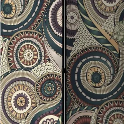 Paravent mit Ethno Muster bedruckt - Levirenas^Wohnen Clearance