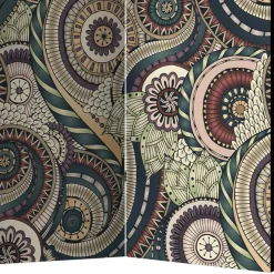 Paravent mit Ethno Muster bedruckt - Levirenas^Wohnen Clearance