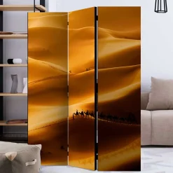 Paravent mit Foto Wüste mit Kamel Karavane - Lively^Wohnen New