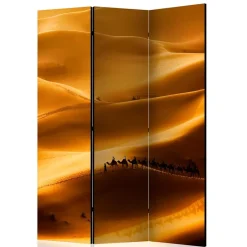 Paravent mit Foto Wüste mit Kamel Karavane - Lively^Wohnen New