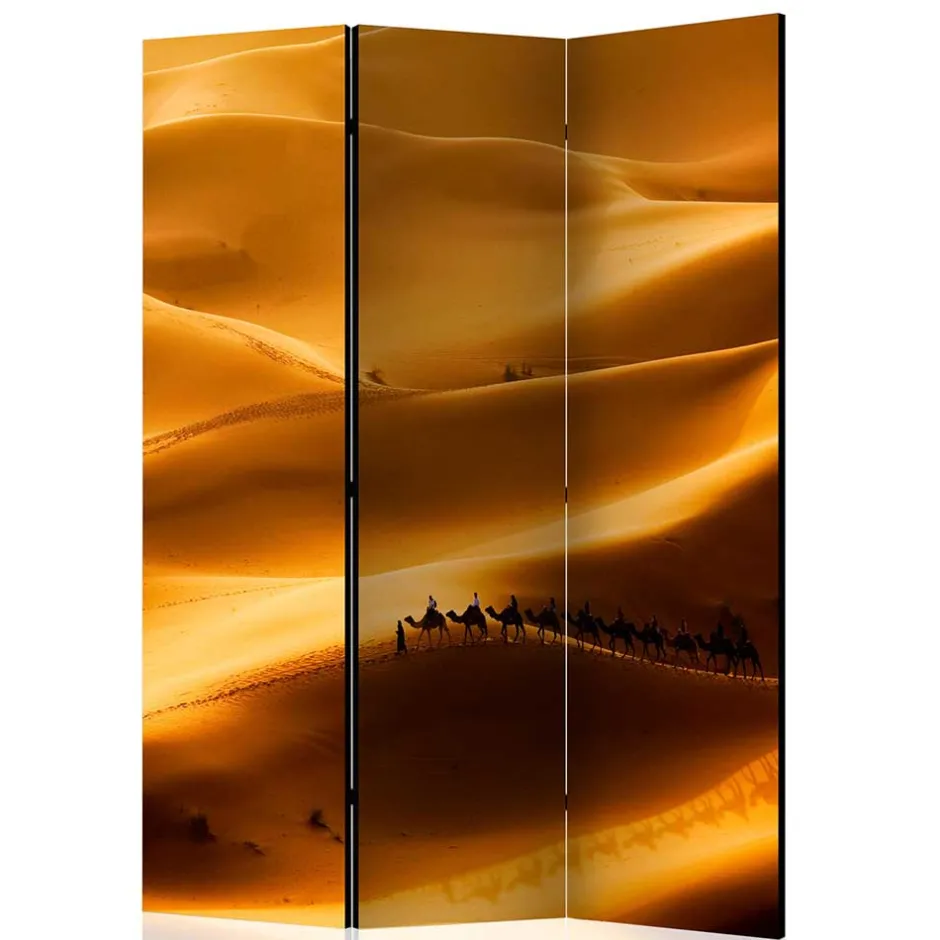 Paravent mit Foto Wüste mit Kamel Karavane - Lively^Wohnen New