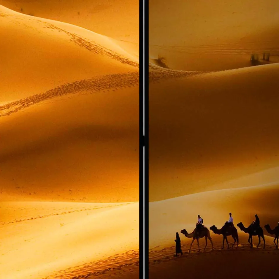 Paravent mit Foto Wüste mit Kamel Karavane - Lively^Wohnen New