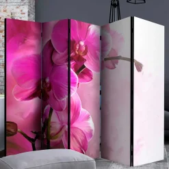 Wohnen Paravent mit Fotodruck in Pink Rosa - Lights