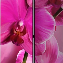 Wohnen Paravent mit Fotodruck in Pink Rosa - Lights