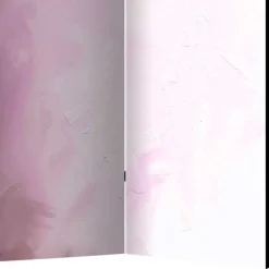 Wohnen Paravent mit Fotodruck in Pink Rosa - Lights