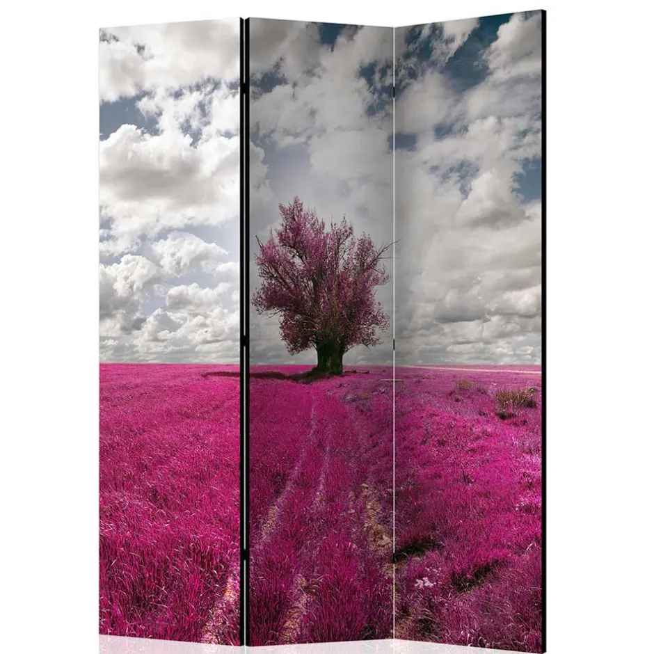 Wohnen Paravent mit Landschaft Motiv in Pink - Altamira