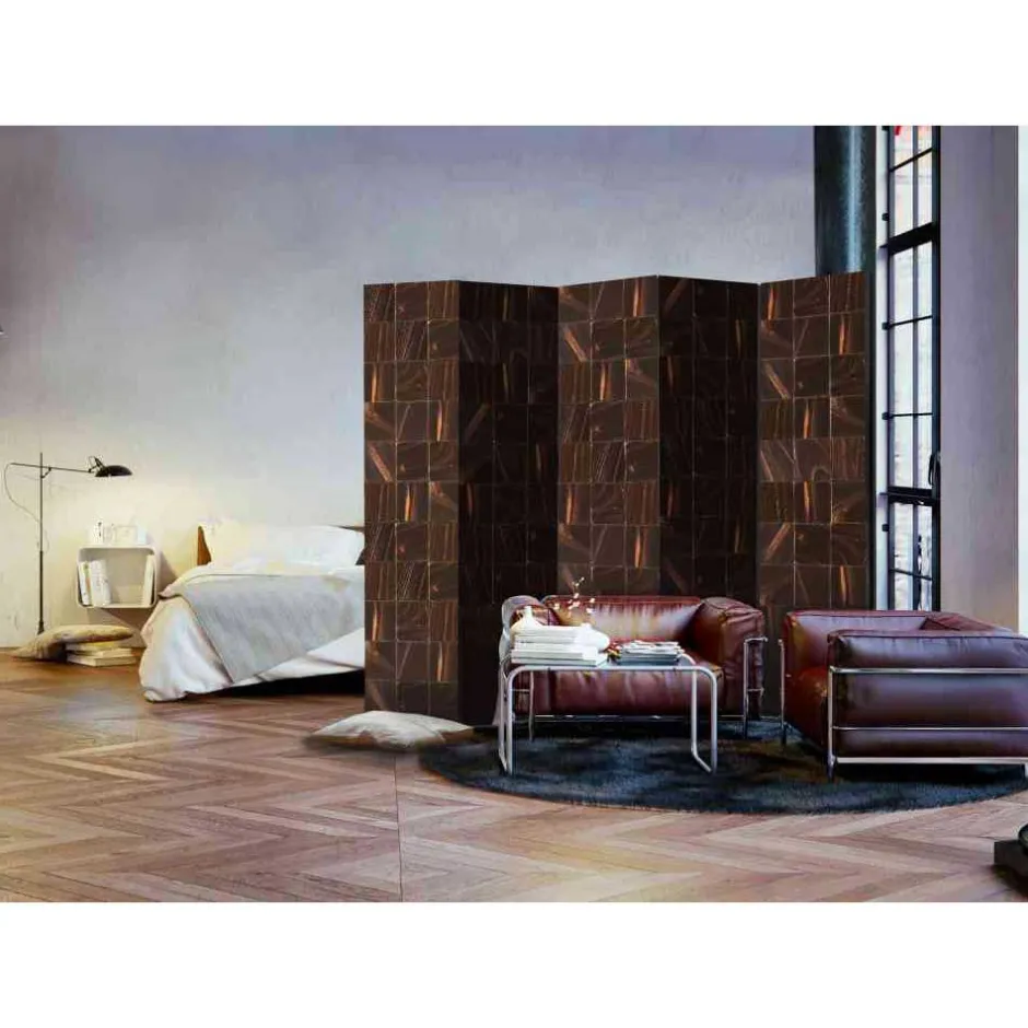 Paravent mit Muster in Kachel-Optik - Cralega^Wohnen Clearance