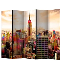 Wohnen Paravent mit New York Fotomotiv - Julata