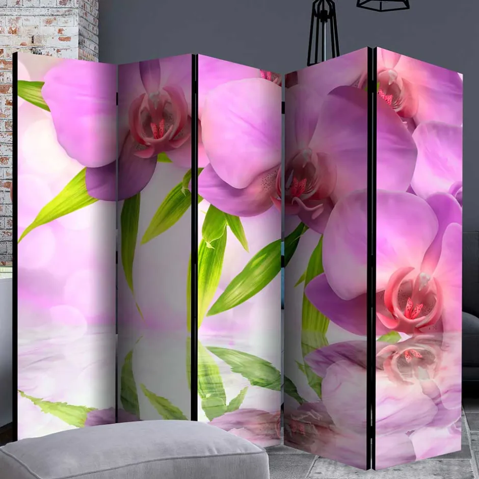 Paravent mit Orchideen Motiv - Grex^Wohnen Best