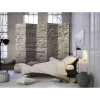 Paravent Trennwand mit Sandstein Mauer - Basiclicata^Wohnen Online