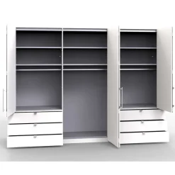 Passepartout Kleiderschrank mit LED Beleuchtung - Tumiva^Wohnen Online