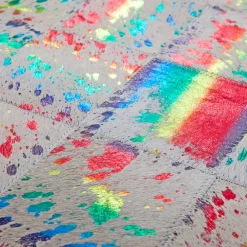 Wohnen Patchwork Designteppich aus Echtfell - Bradla