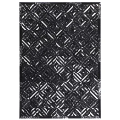 Wohnen Patchwork Teppich aus Fell handgefertigt - Gela