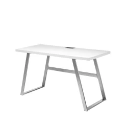 Wohnen PC Schreibtisch Joera in Weiß